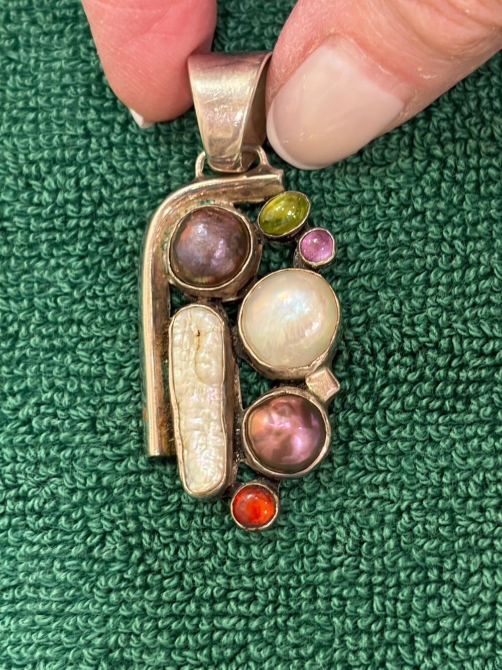 925 Sterling Silver Handmade Pendant